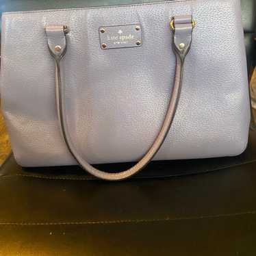 Kate Spade Lilac Elena Wellesley Leather Tote - image 1