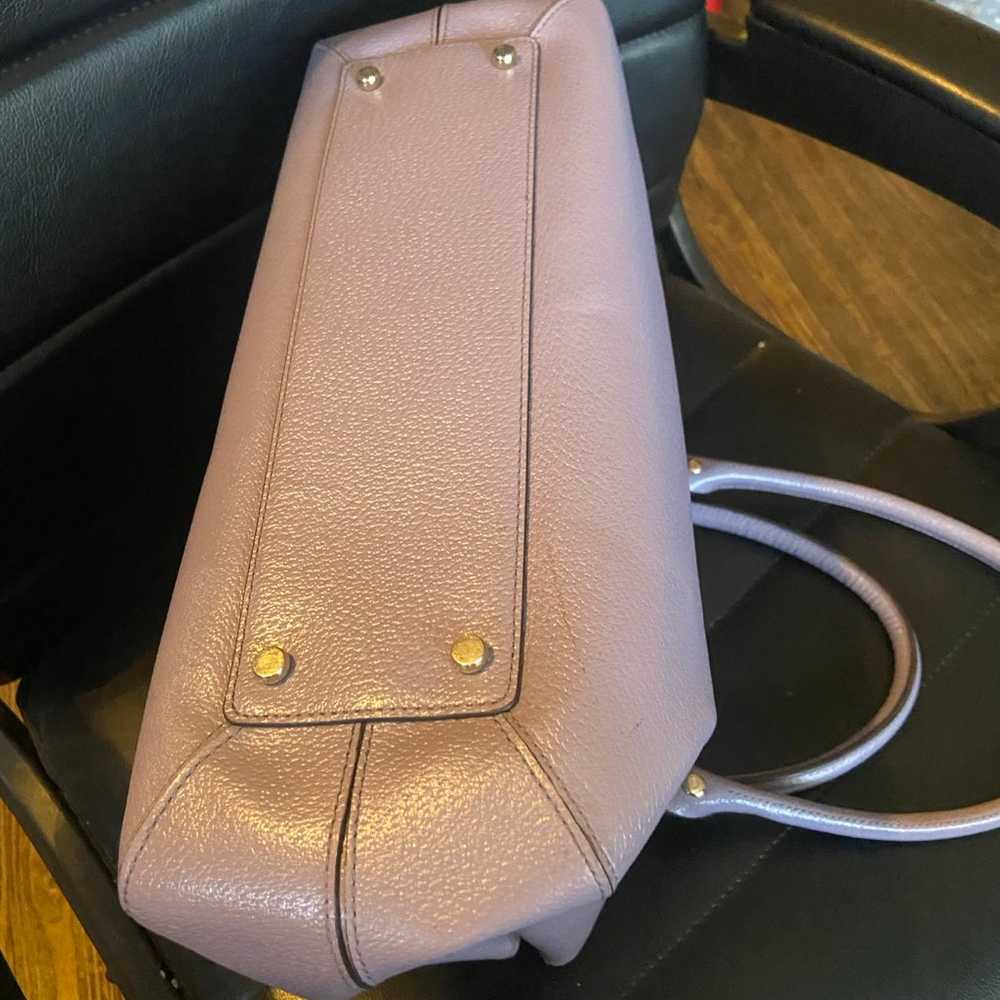 Kate Spade Lilac Elena Wellesley Leather Tote - image 7