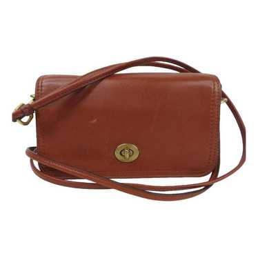 Coach Leather crossbody bag