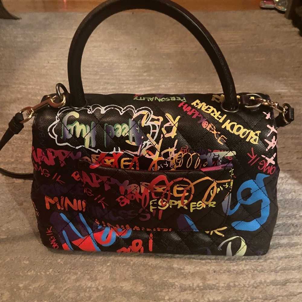 Graffiti Quilted Bag High Quality - image 4