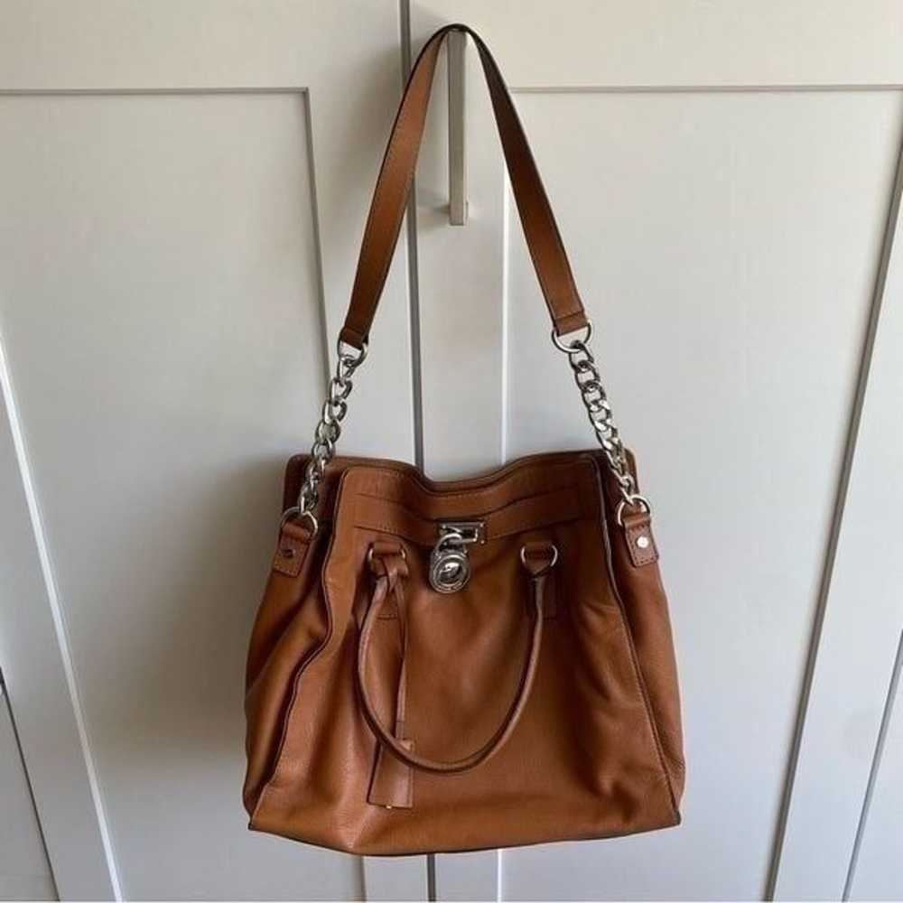 Michael Kors Nouveau Hamilton Satchel Tote Purse … - image 11