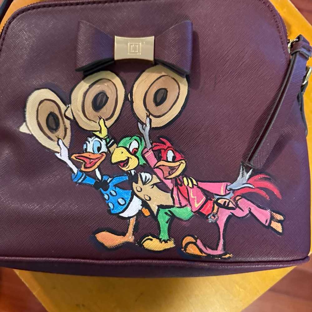 Disney hand painted purse - image 2