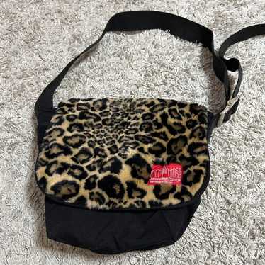 Cute! X-girl ✖️ Manhattan Portage ☆ Leopard print… - image 1