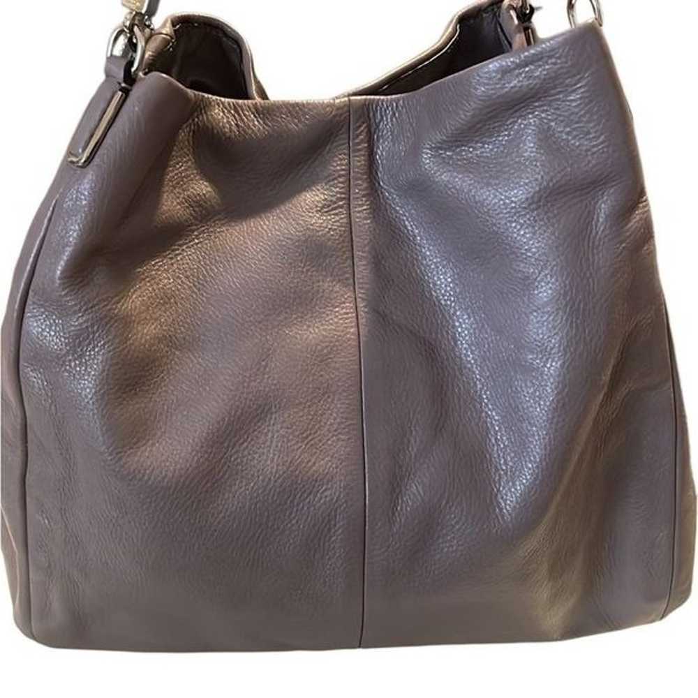 Coach Phoebe Madison Leather Slouchy Hobo Shoulde… - image 3