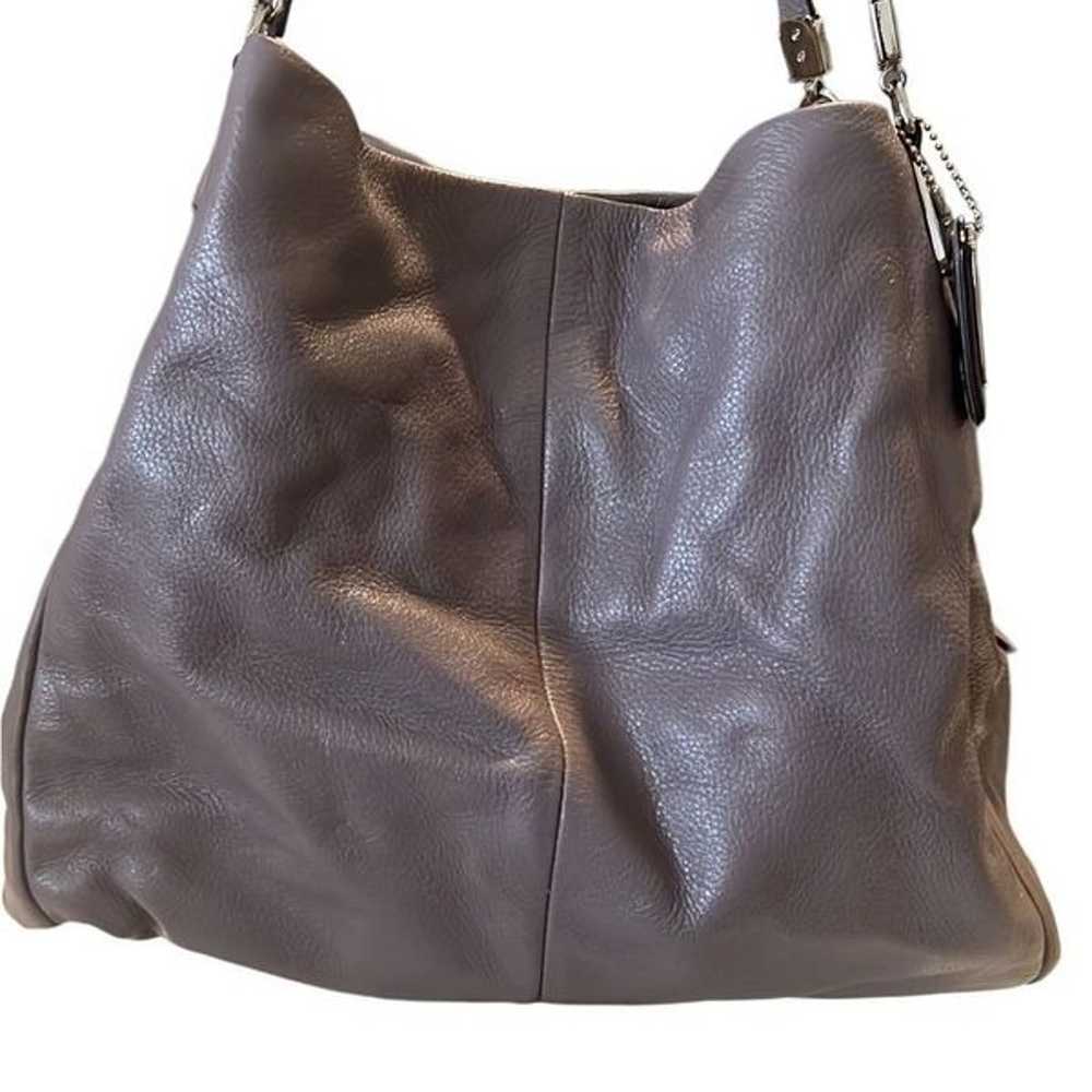 Coach Phoebe Madison Leather Slouchy Hobo Shoulde… - image 4