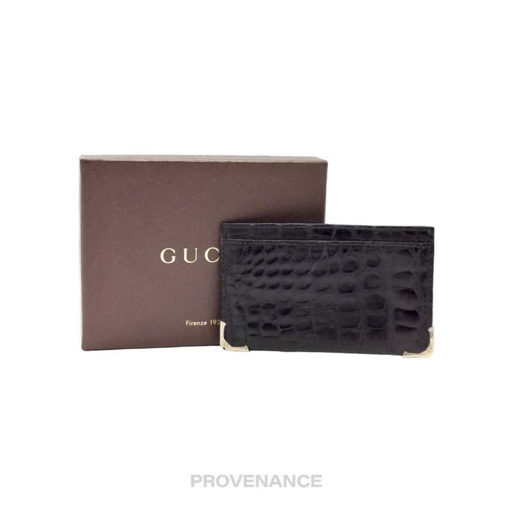 Gucci Crocodile purse - image 5