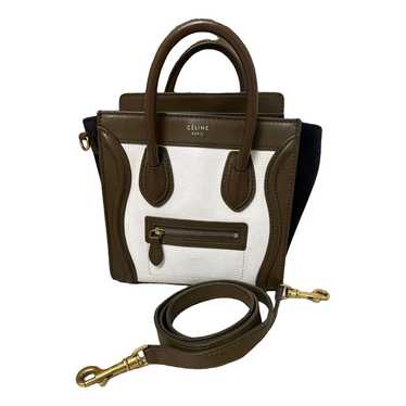 Celine Nano Luggage leather handbag