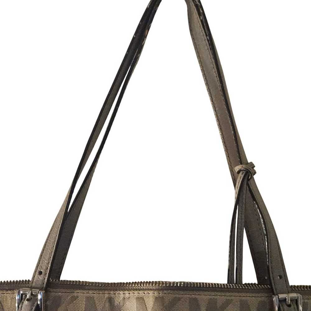 Michael Kors Jet Set Tote Shoulder Bag Top Zip MK… - image 8