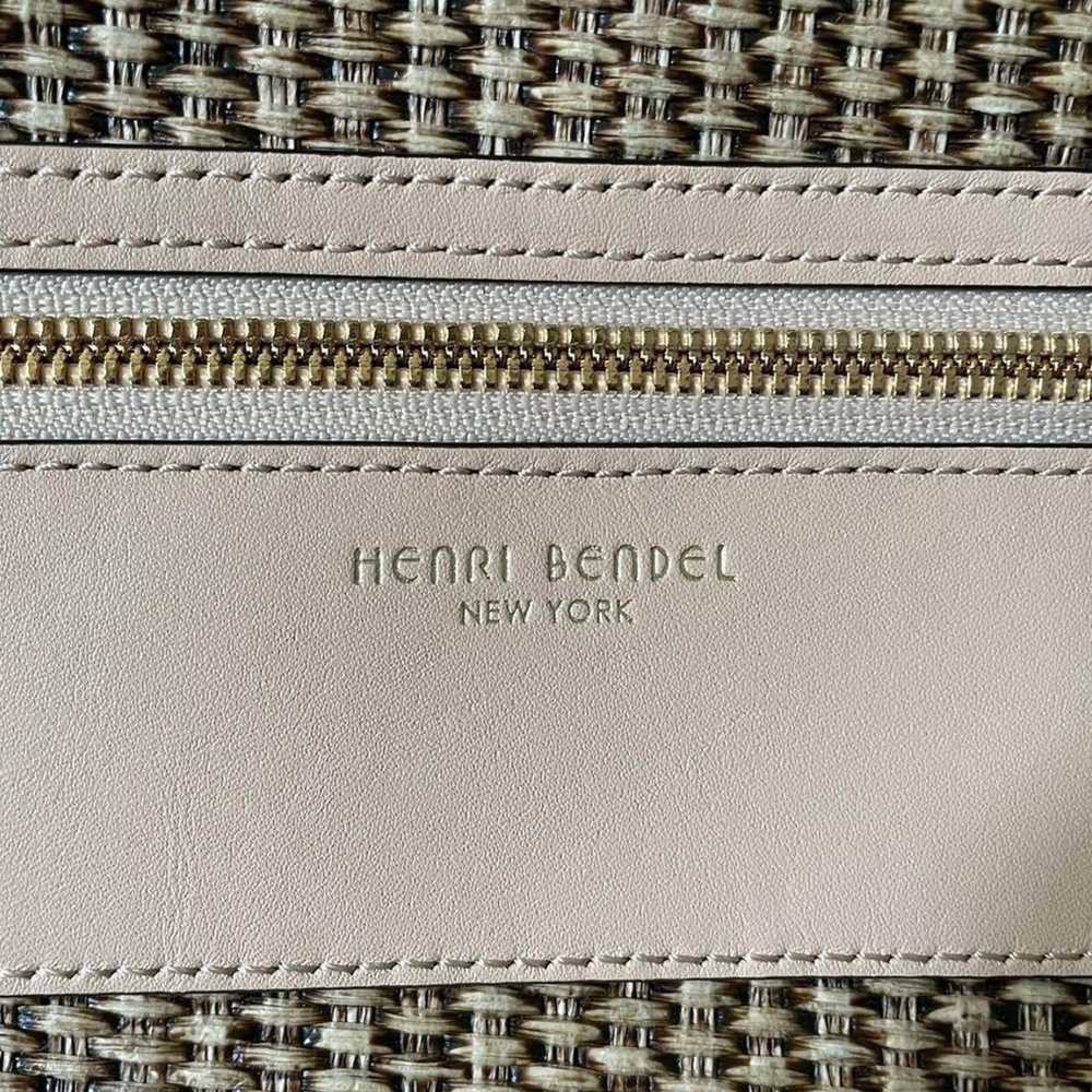 Henri Bendel RARE unique Woven Handbag Excellent … - image 3