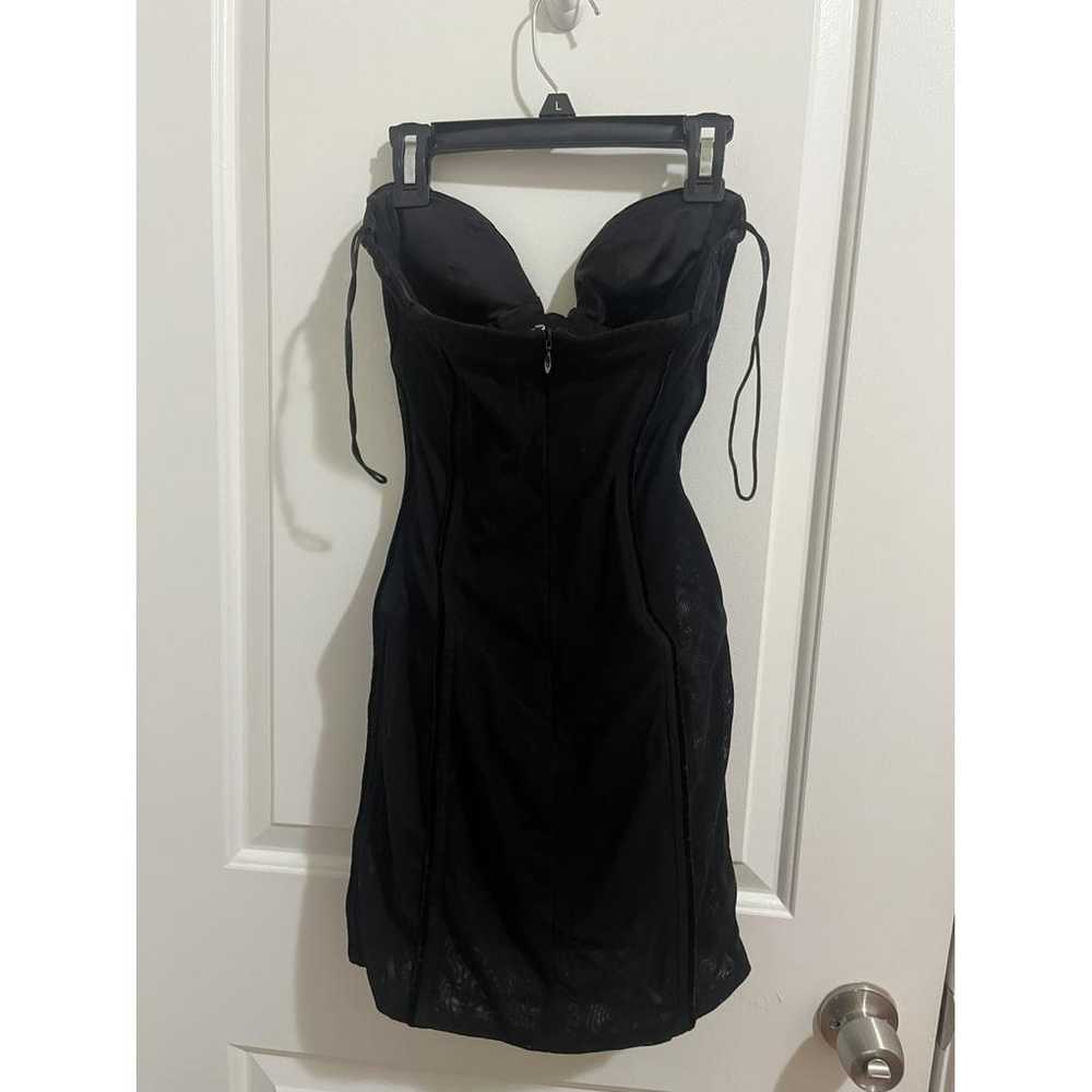 Laquan Smith Velvet mini dress - image 4