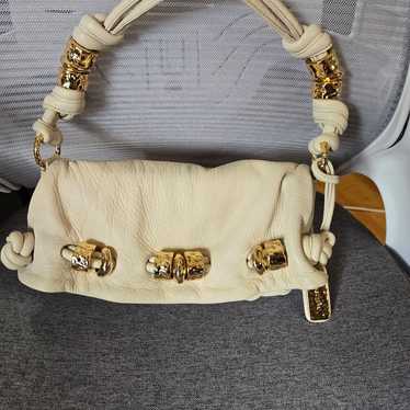 Michael Kors NWOT Pebbled Leather RARE Baguette