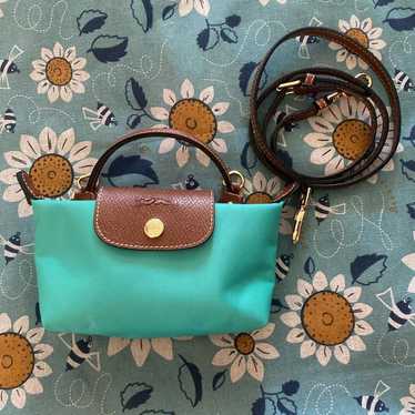 Longchamp Mini Tote CosmeticBag Green