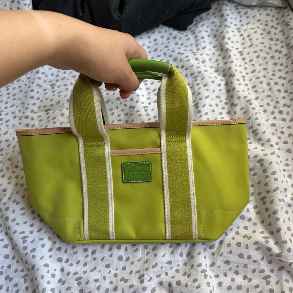 Vintage Coach Hampton Mini Tote - image 5