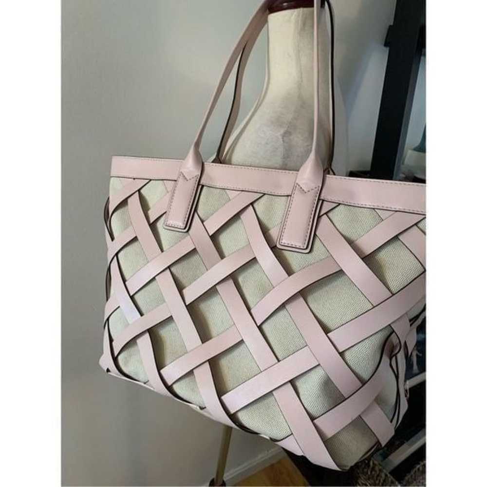 Michael Kors pink tote medium to large 17x10x5 - image 2