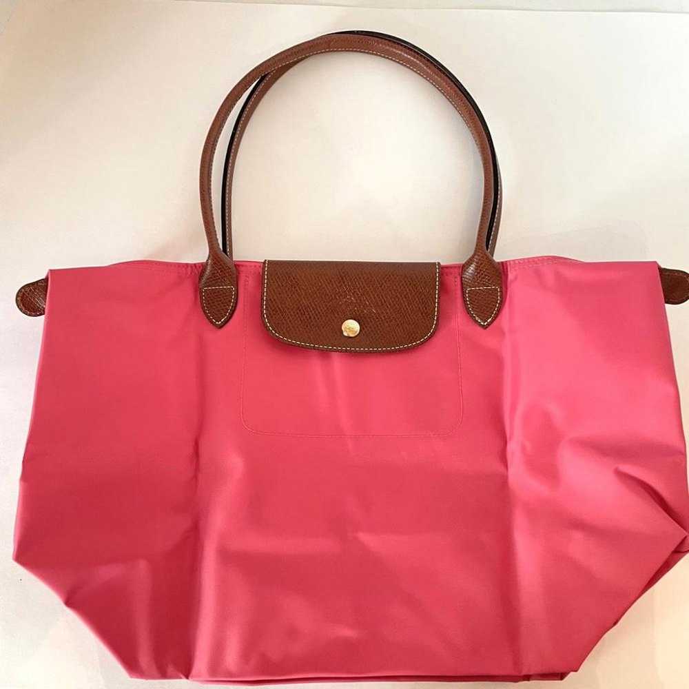 NEW Longchamp Le Pliage Large Nylon Shoulder Tote… - image 3