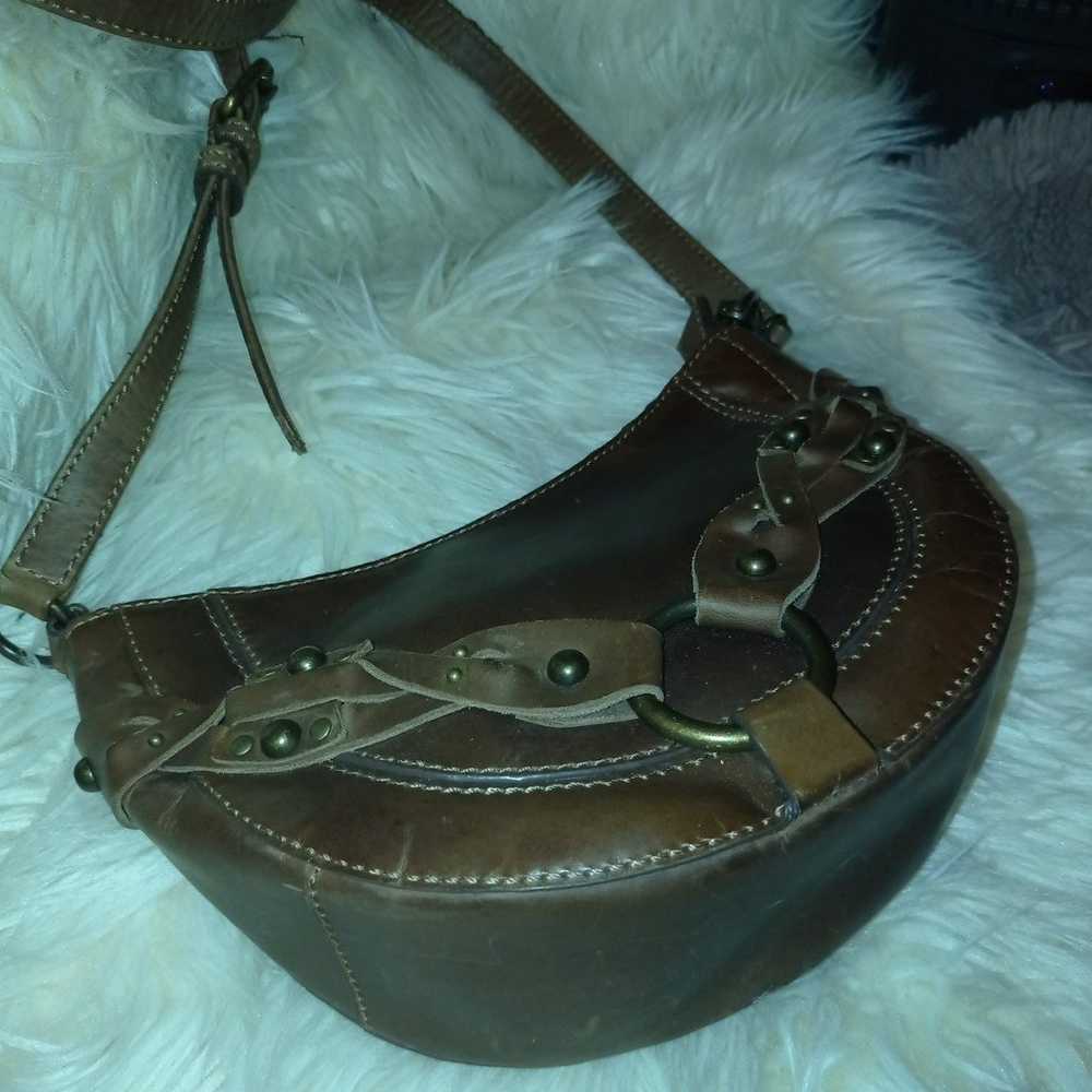 Retail :$240  ,brand new Frye crossbody bag - image 1