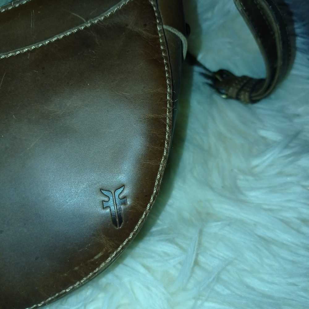 Retail :$240  ,brand new Frye crossbody bag - image 4