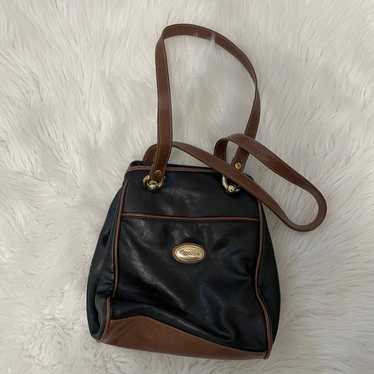 Vintage Capezio Black and Brown Women's Bag - image 1