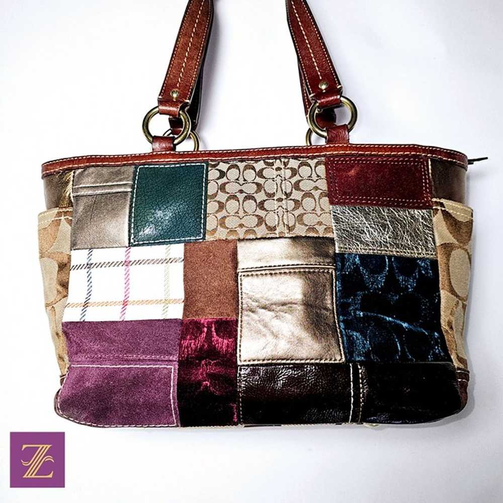 Coach Vintage Patchwork Limited Edition Holiday T… - image 11