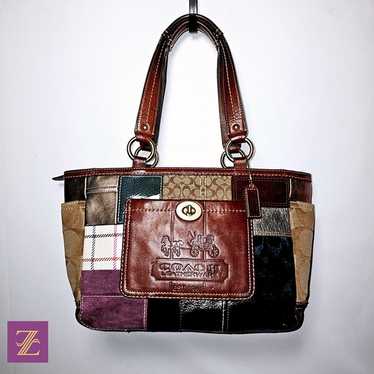 Coach Vintage Patchwork Limited Edition Holiday T… - image 1