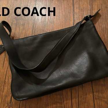 Old Coach ⭐︎ Costa Rica Made Shoulder Bag Black 90