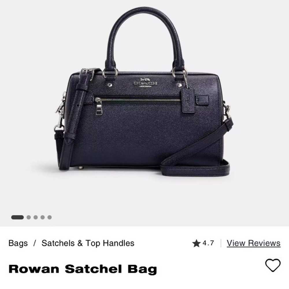 Coach Rowan Satchel Bag - image 5