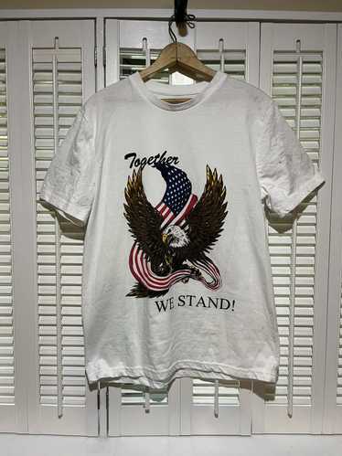 Vintage Y2k 2001 USA Together We Stand shirt