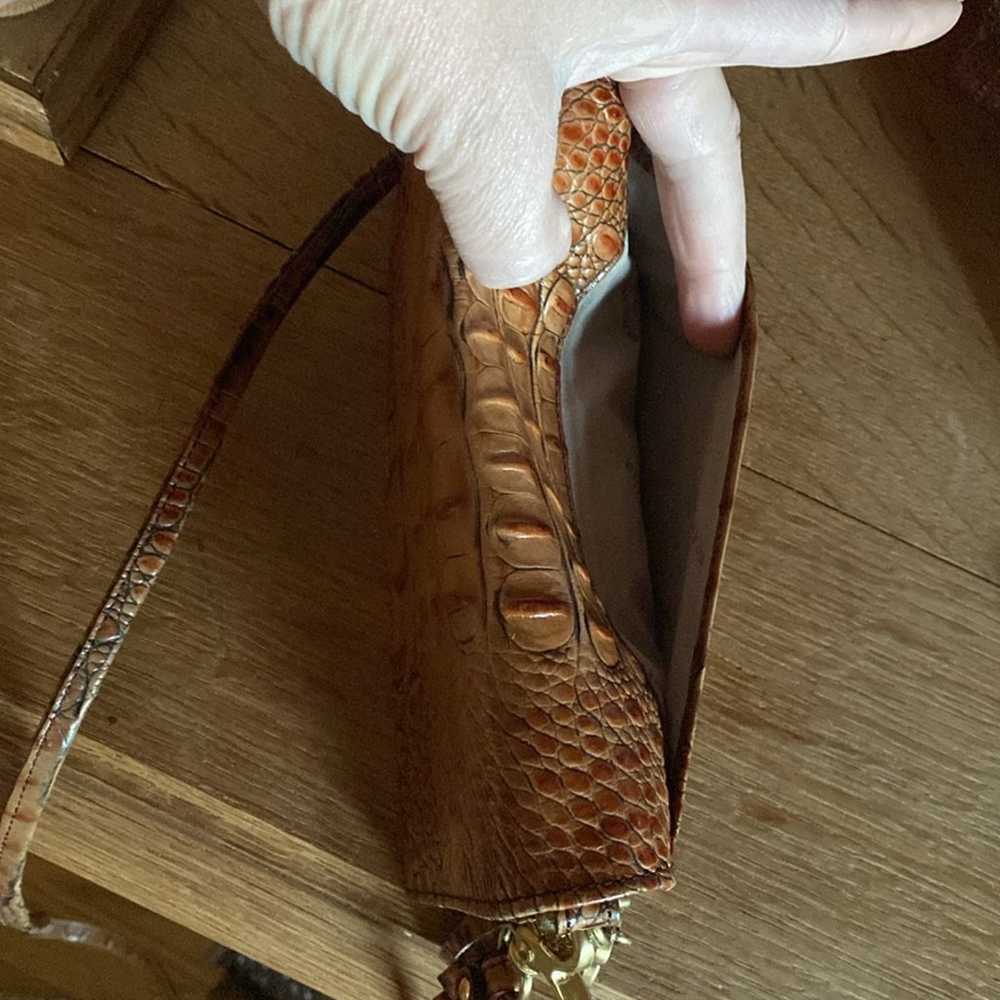 Brahmin Skyler Brown Melbourne Crossbody or Clutch - image 7