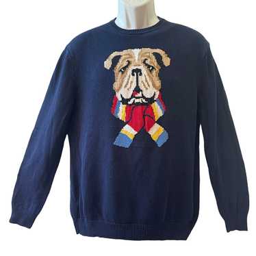 Club Room Club Room Bulldog Sweater Size Small