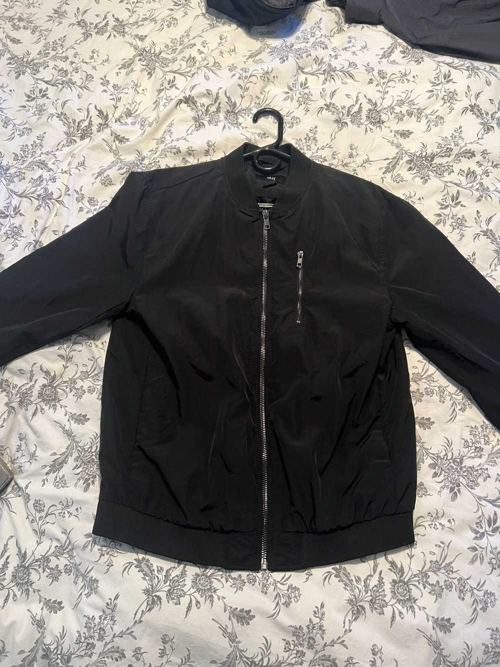 H&M H&M Lightweight Bomber Jacket, Black - image 4