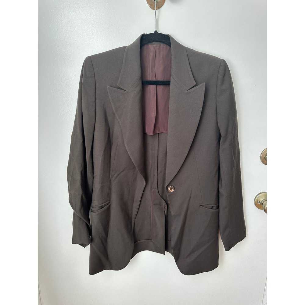 Gucci Gucci Women Brown Blazer 40 - image 1