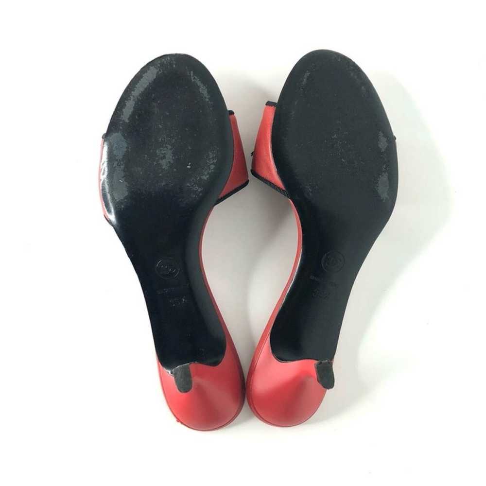 Chanel Leather mules & clogs - image 11