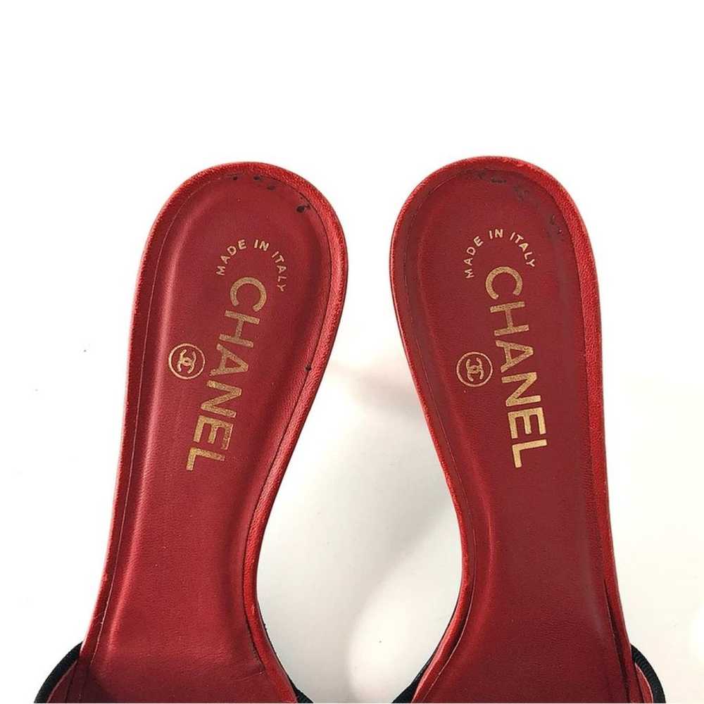 Chanel Leather mules & clogs - image 4