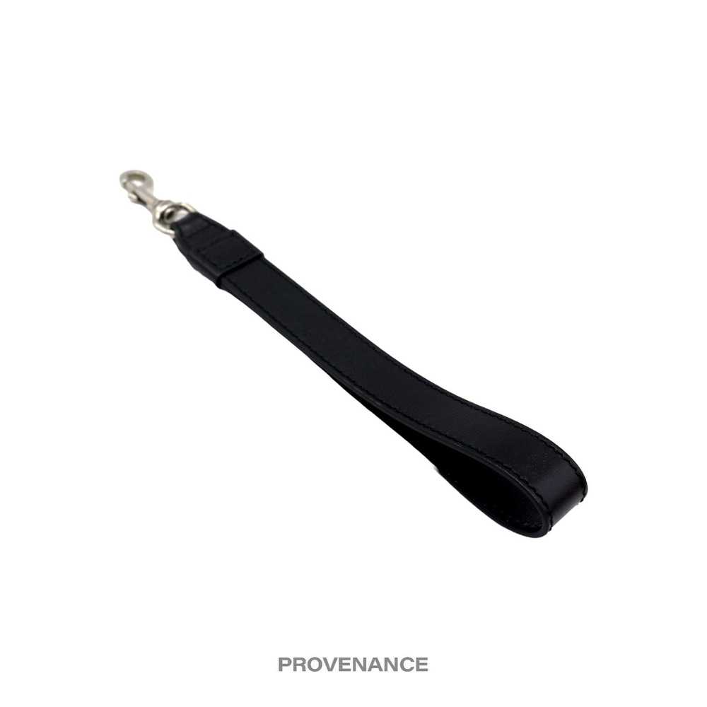 Gucci 🔴 Gucci Clutch Lanyard - Black Leather Age… - image 2