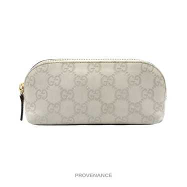 Gucci 🔴 Gucci Cosmetic Pouch - Chalk GG Guccissi… - image 1