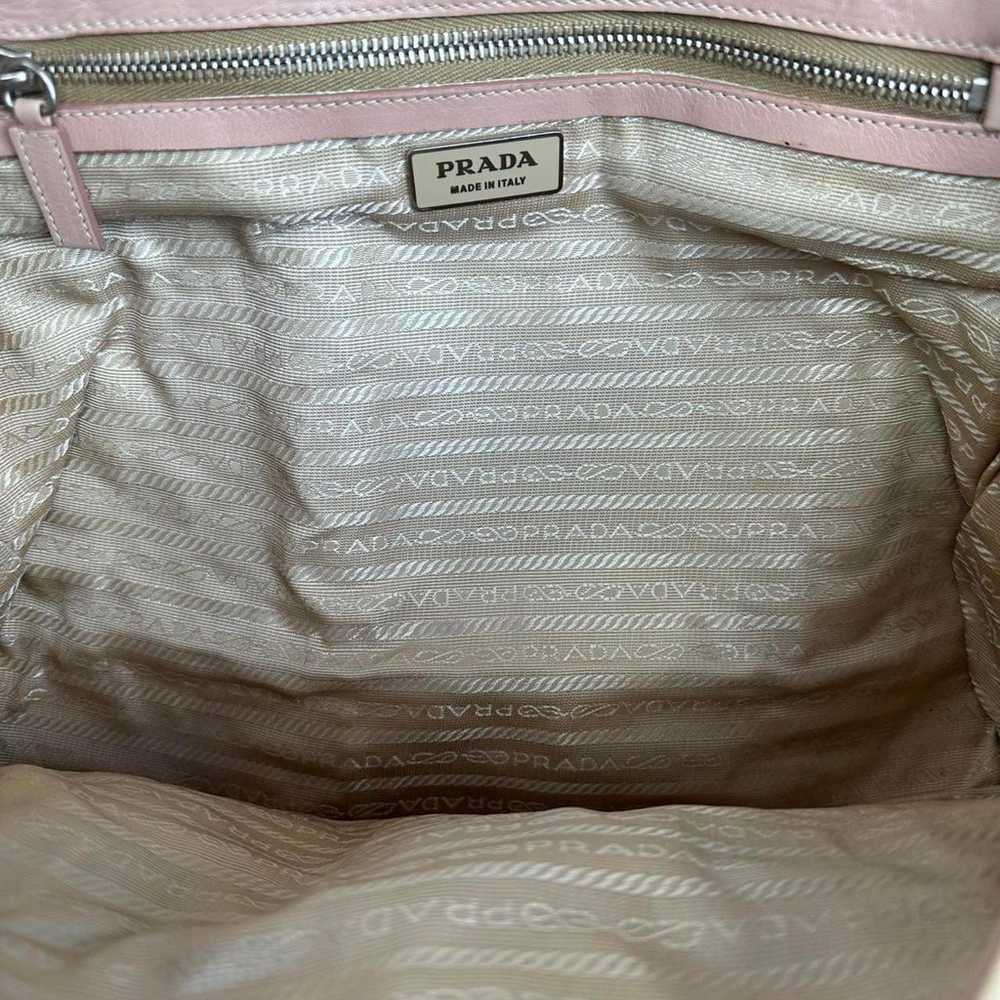 Prada Women's Pink and Tan Bag - image 4