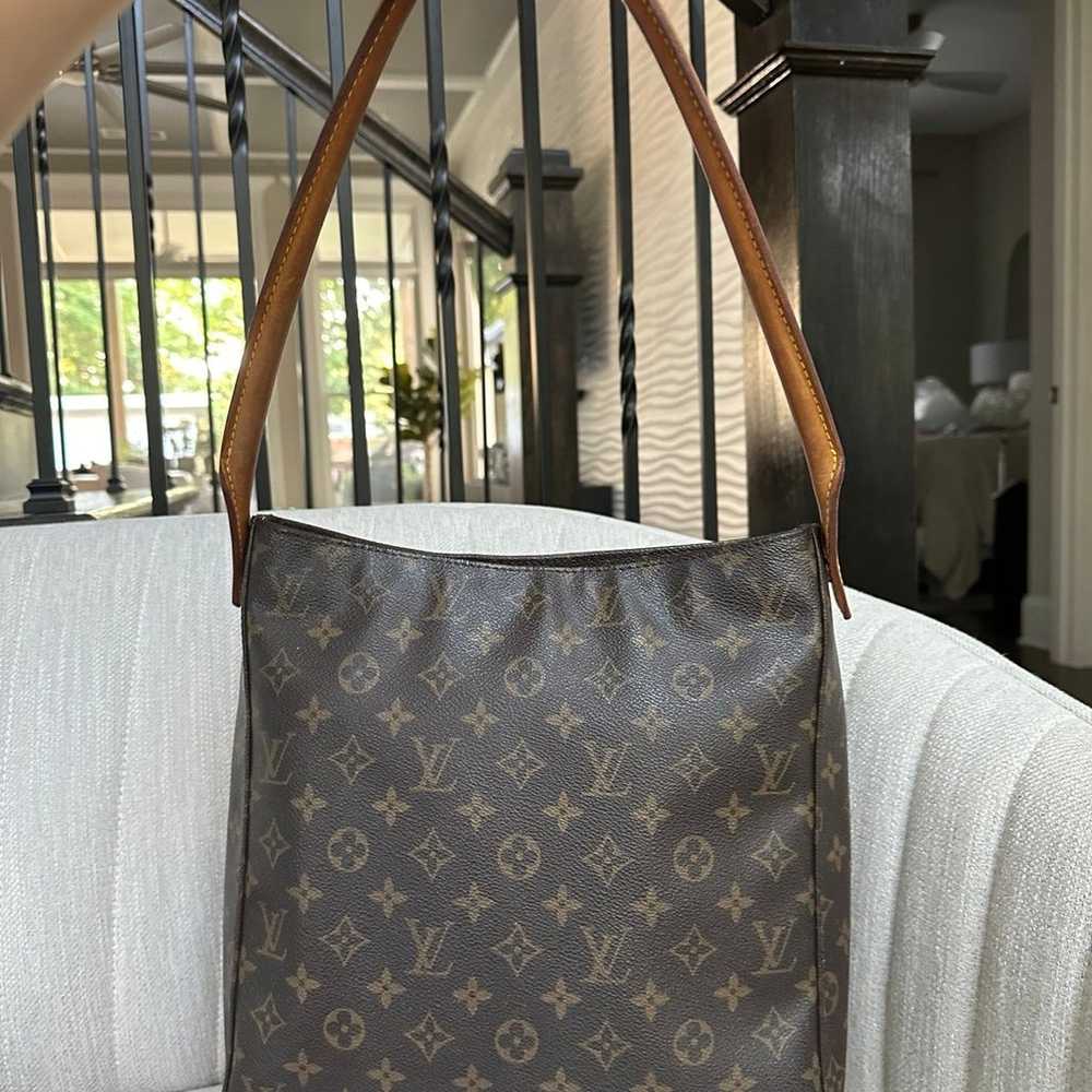 LOUIS VUITTON Monogram Loop Shoulder Bag - image 4