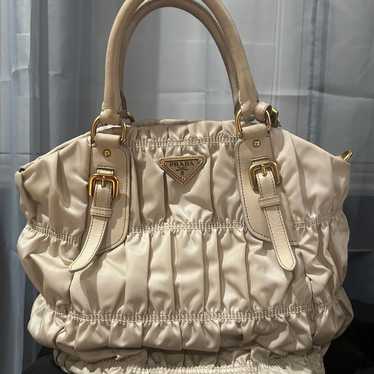 Prada tessuto gaufre tote - Gem