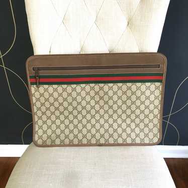 Authentic Gucci laptop bag unisex