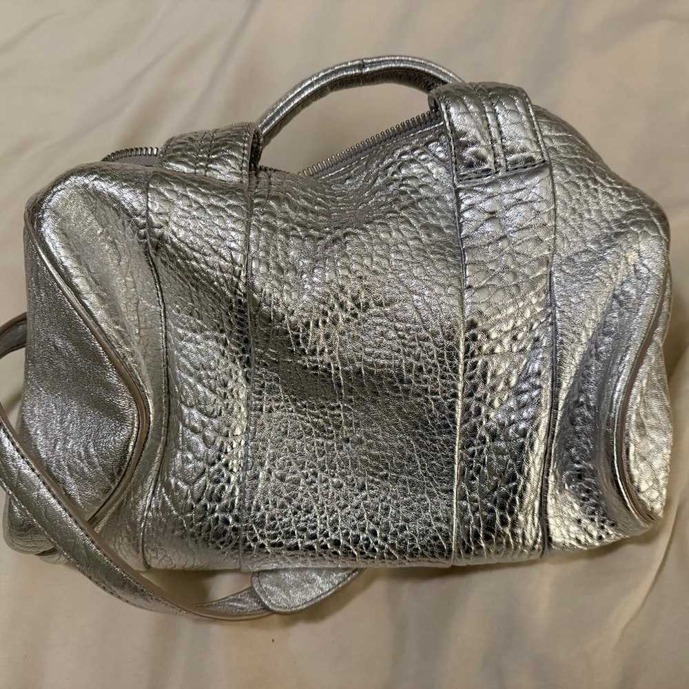 Authentic Alexander Wang Silver Rocco Studded Bag - image 2