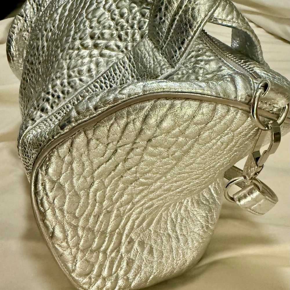 Authentic Alexander Wang Silver Rocco Studded Bag - image 8