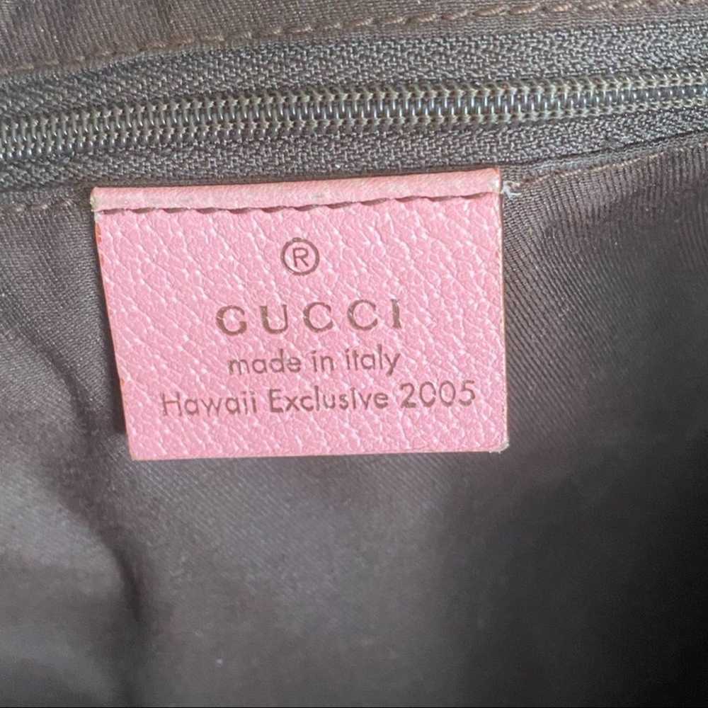 Gucci Authentic Pink Leather Abbey Hawaii Exclusi… - image 6