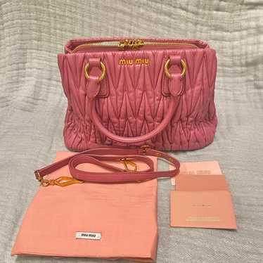 Miu Miu Matelassé Handbag