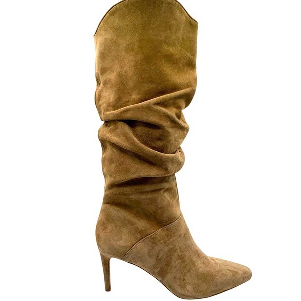 Vince Camuto Armando Slouchy Knee-High Tan Suede … - image 2