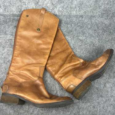 Sam Edelman Tall Penny Equestrian Riding Boots Wh… - image 1