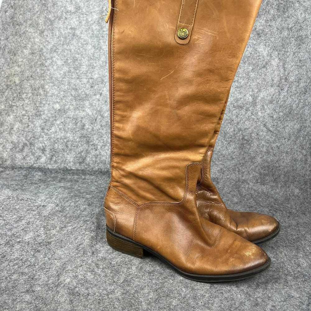 Sam Edelman Tall Penny Equestrian Riding Boots Wh… - image 2