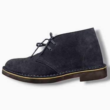 Clarks | Bushcare 2 Slate Grey Suede Desert Boots 