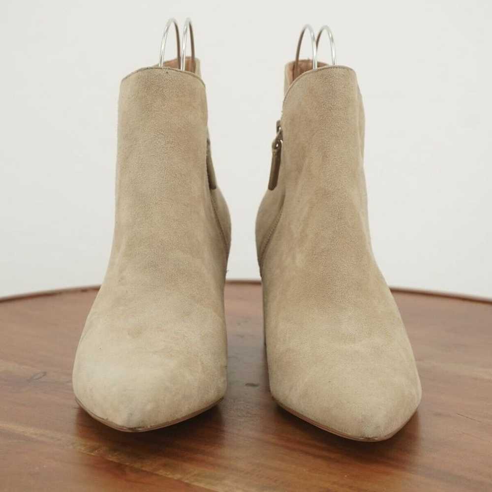 Cole Haan Womens Elyse Boots Booties Beige Suede … - image 3