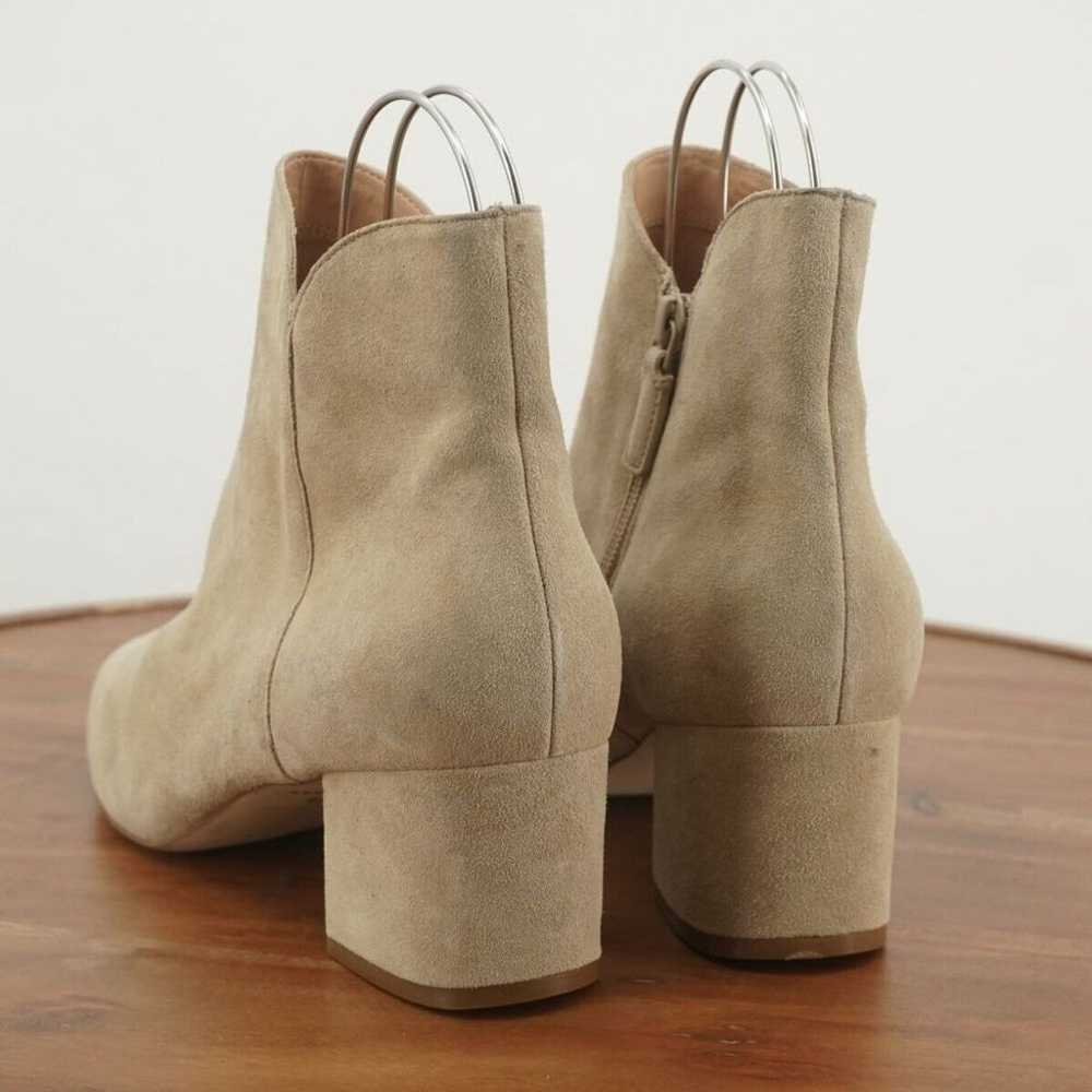 Cole Haan Womens Elyse Boots Booties Beige Suede … - image 5