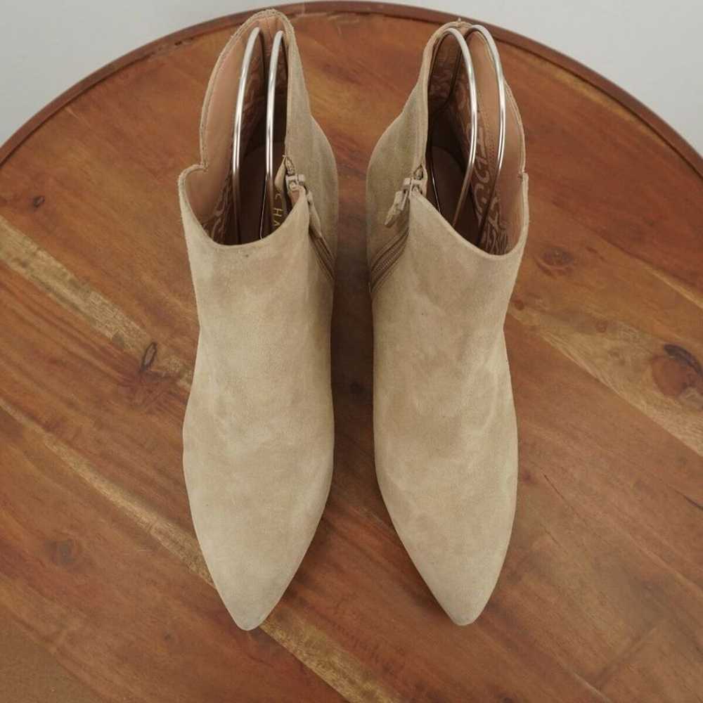 Cole Haan Womens Elyse Boots Booties Beige Suede … - image 6